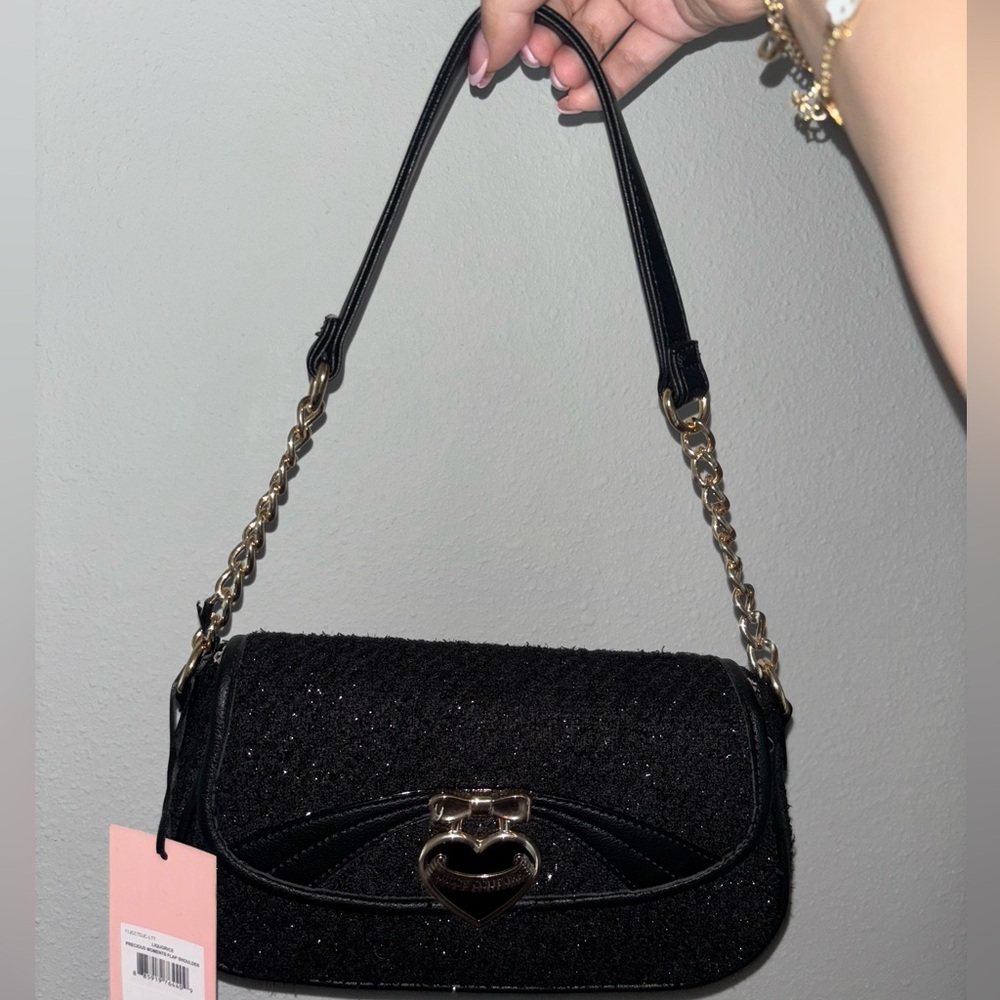 New never used Juicy Couture precious moment flap shoulder